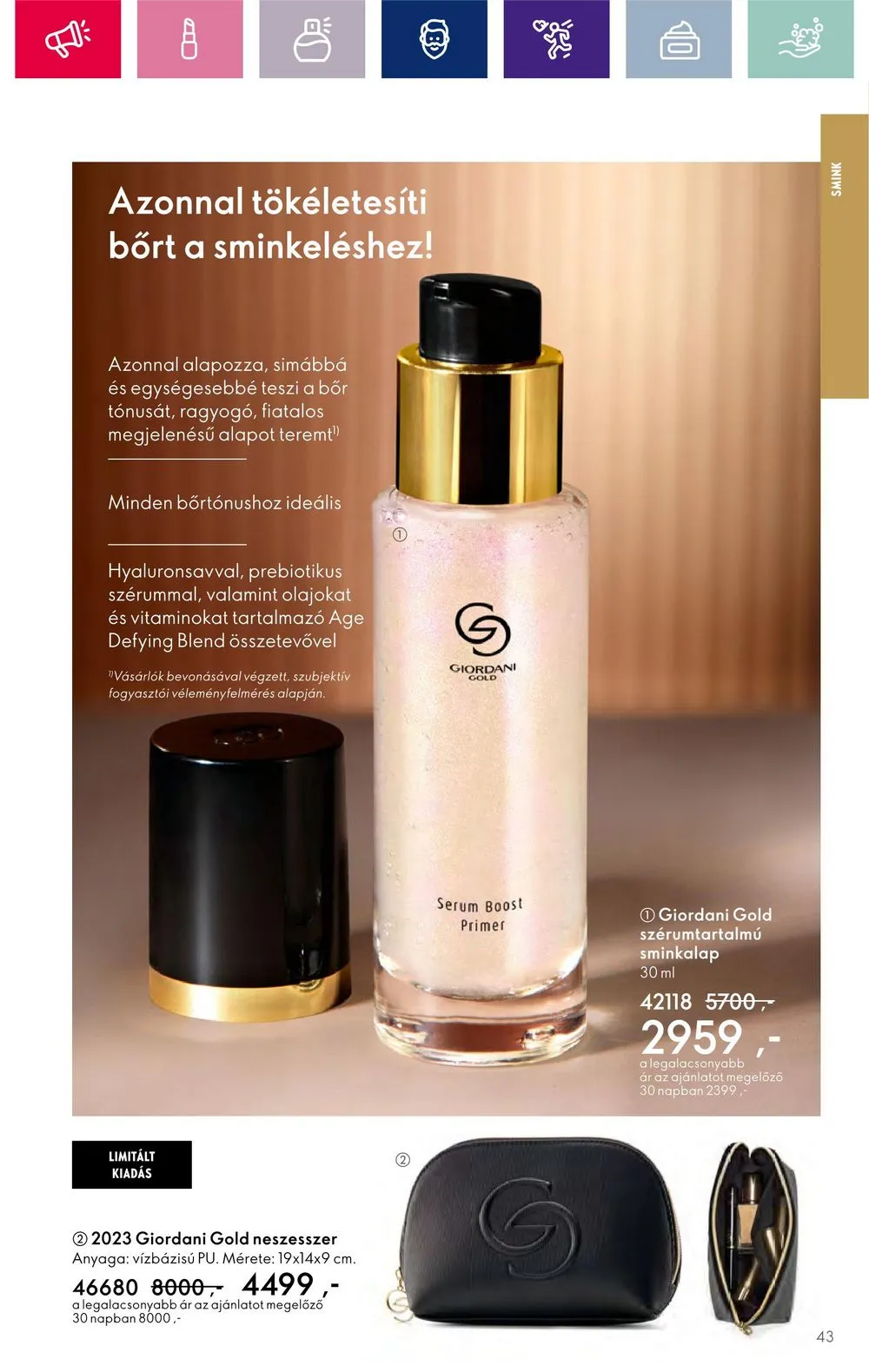 Oriflame akciós újság 11.15–12.05 – 43. oldal