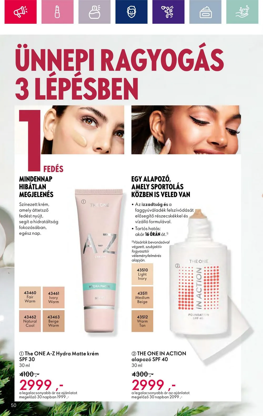Oriflame akciós újság 11.15–12.05 – 50. oldal
