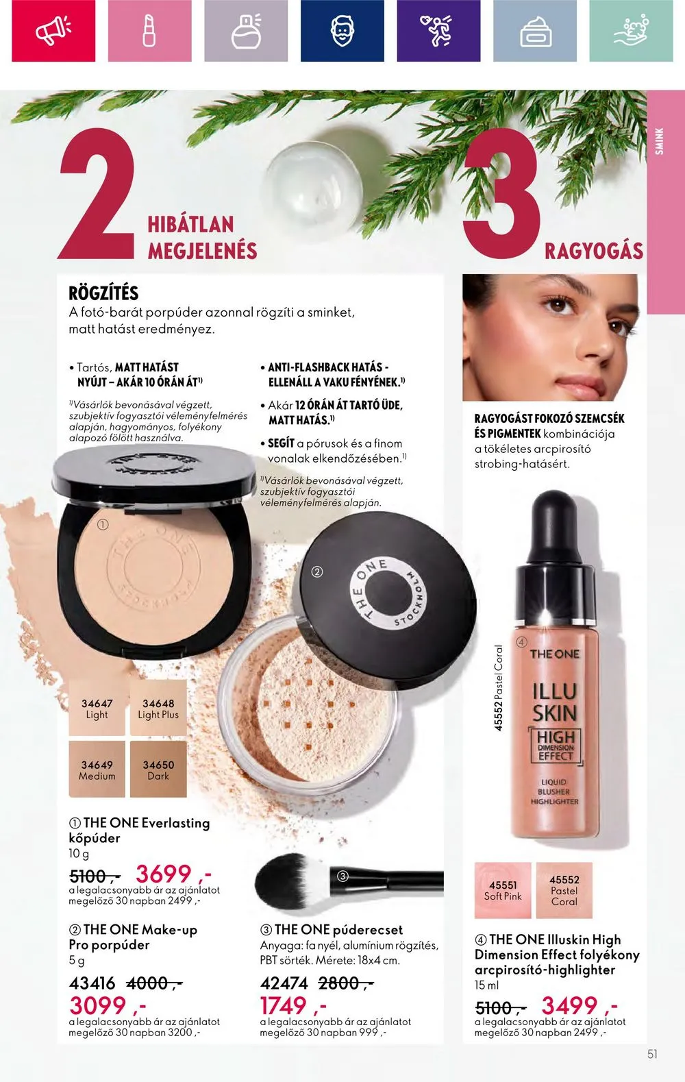 Oriflame akciós újság 11.15–12.05 – 51. oldal