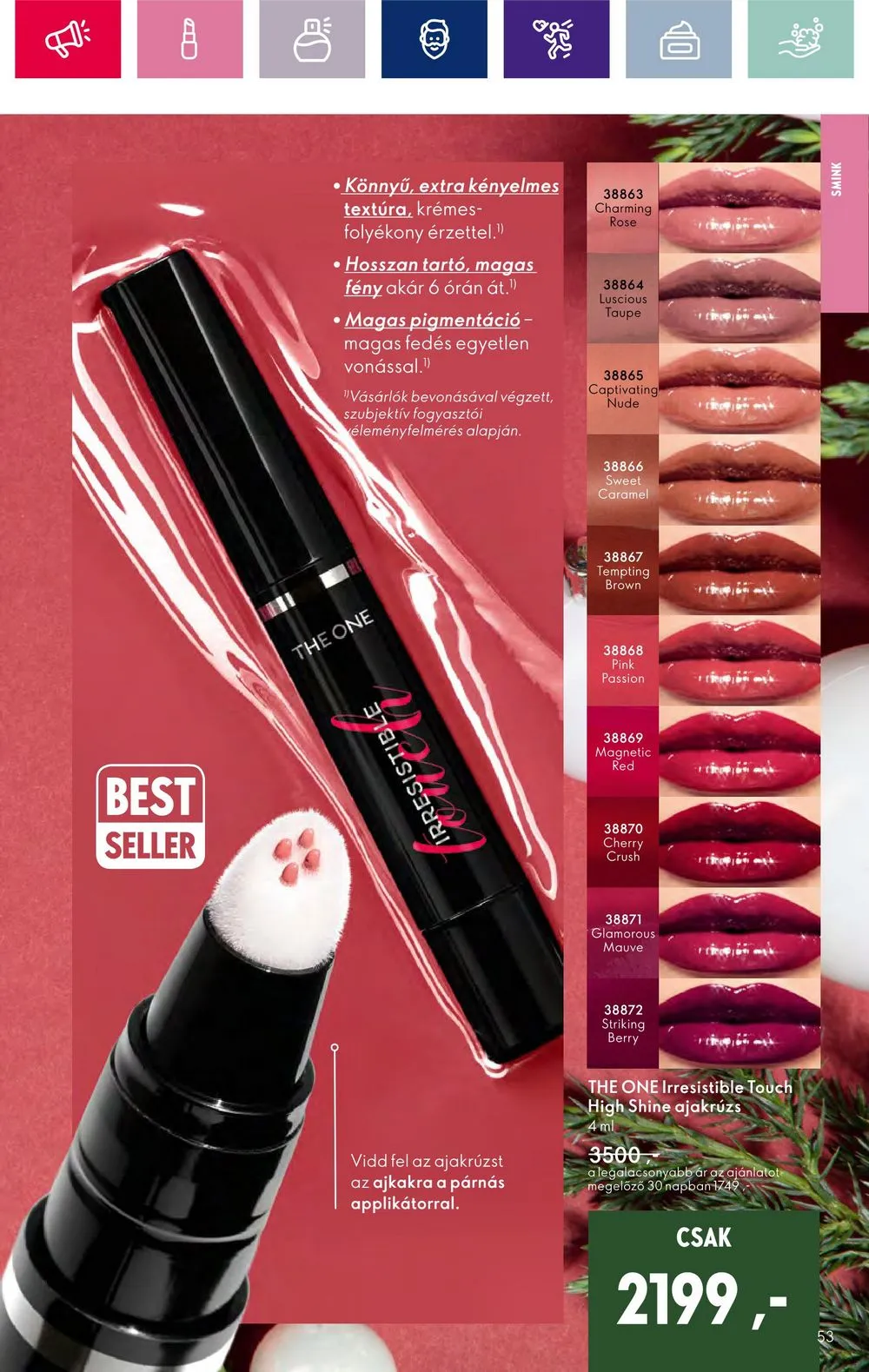 Oriflame akciós újság 11.15–12.05 – 53. oldal
