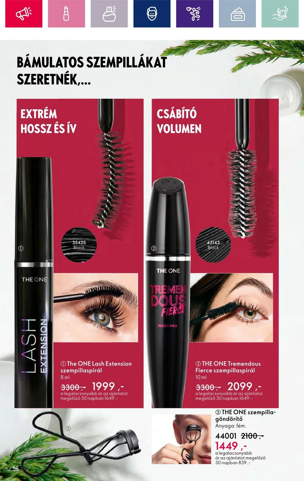 Oriflame akciós újság 11.15–12.05 – 58. oldal