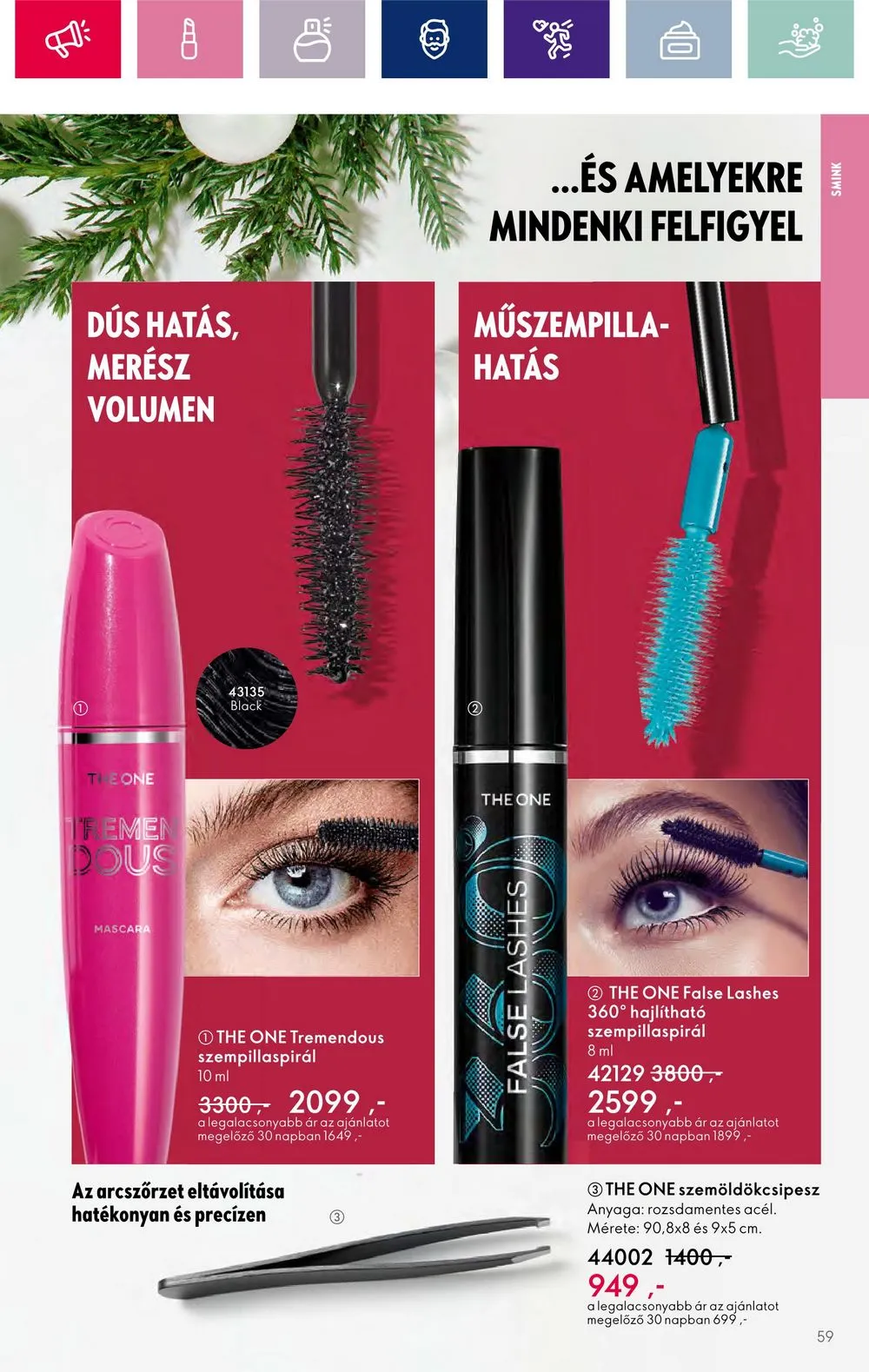 Oriflame akciós újság 11.15–12.05 – 59. oldal