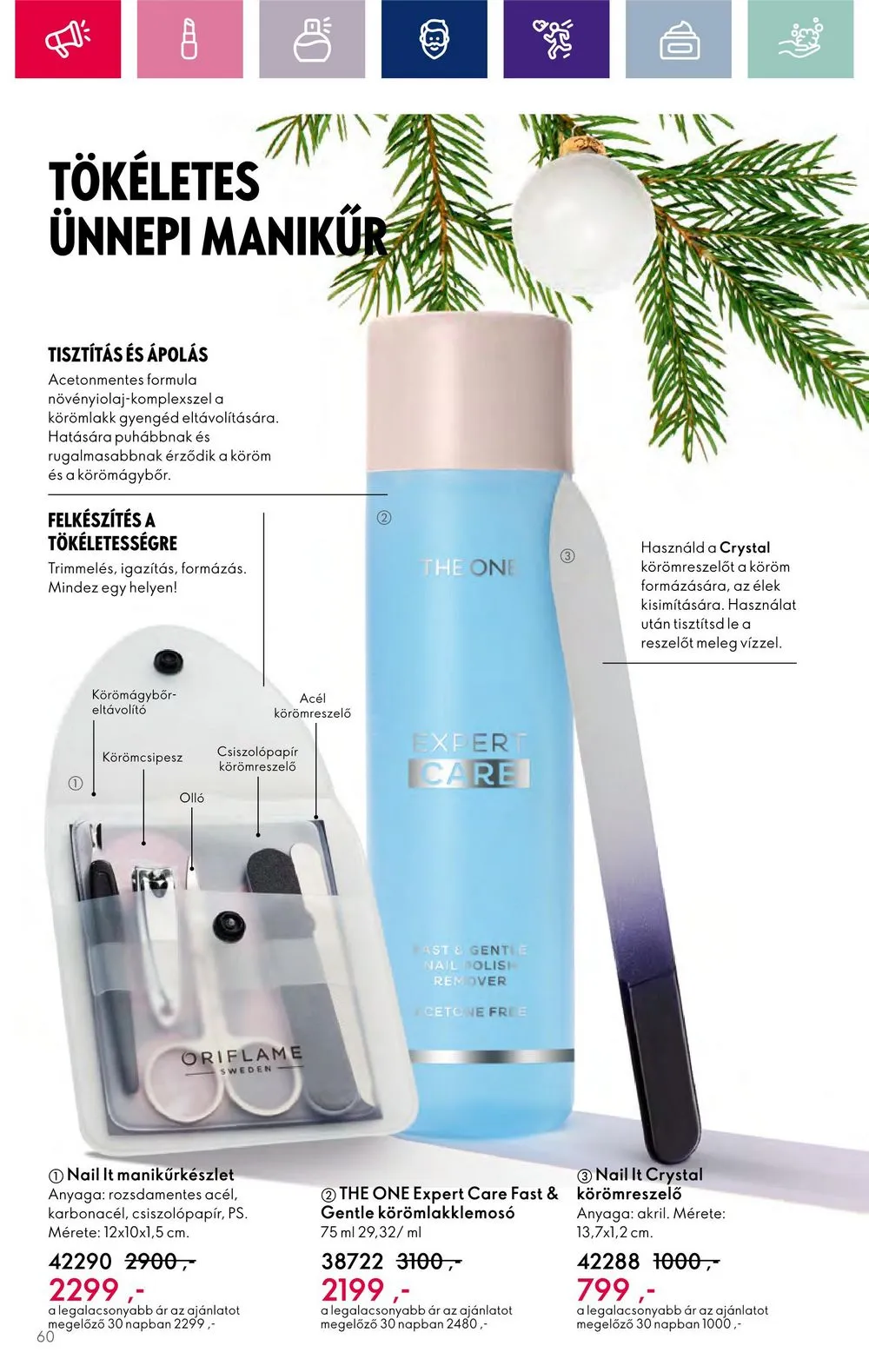 Oriflame akciós újság 11.15–12.05 – 60. oldal