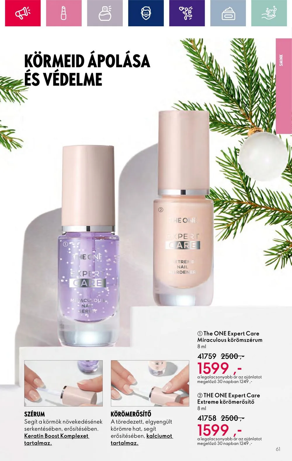 Oriflame akciós újság 11.15–12.05 – 61. oldal
