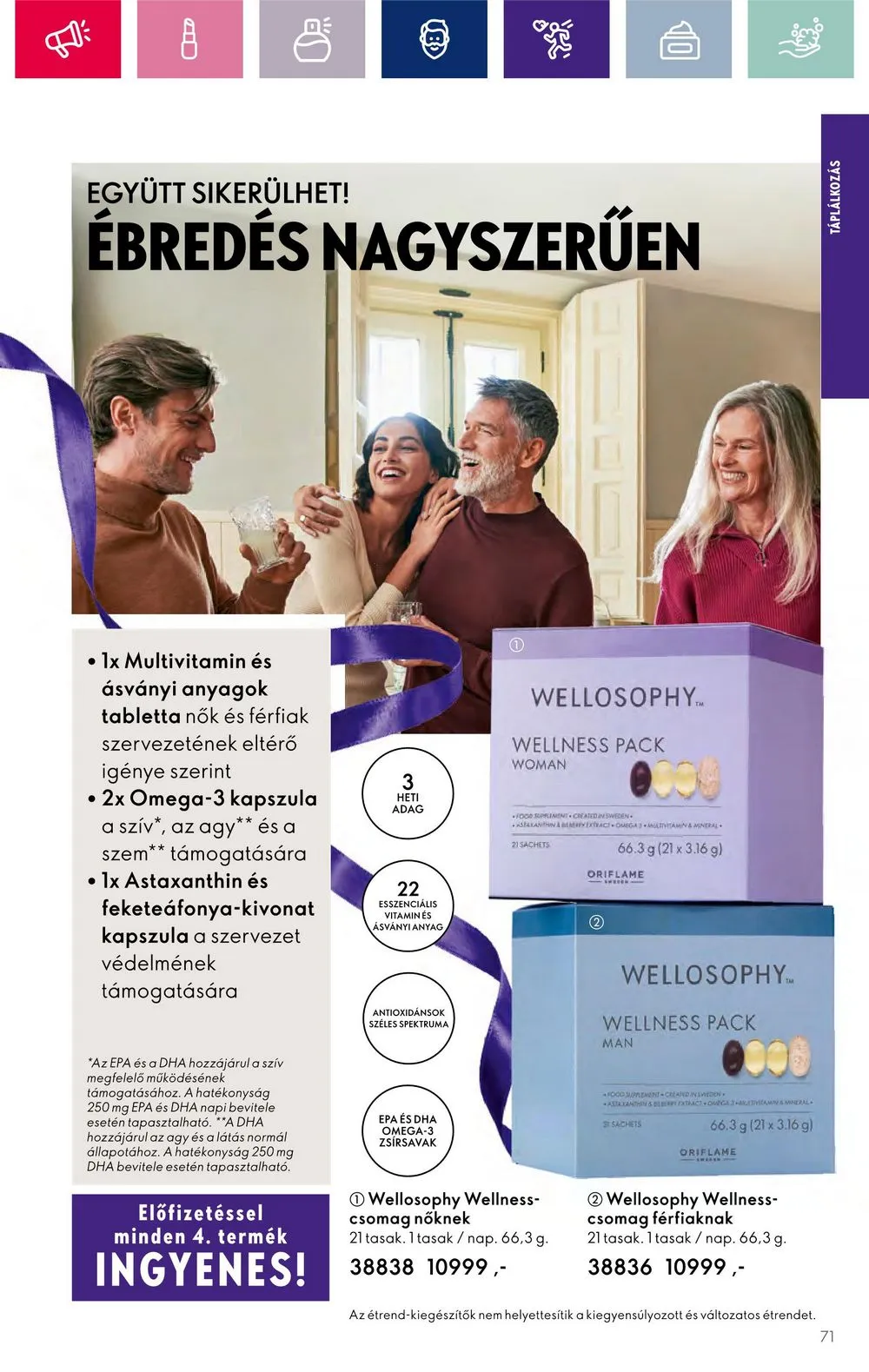 Oriflame akciós újság 11.15–12.05 – 71. oldal