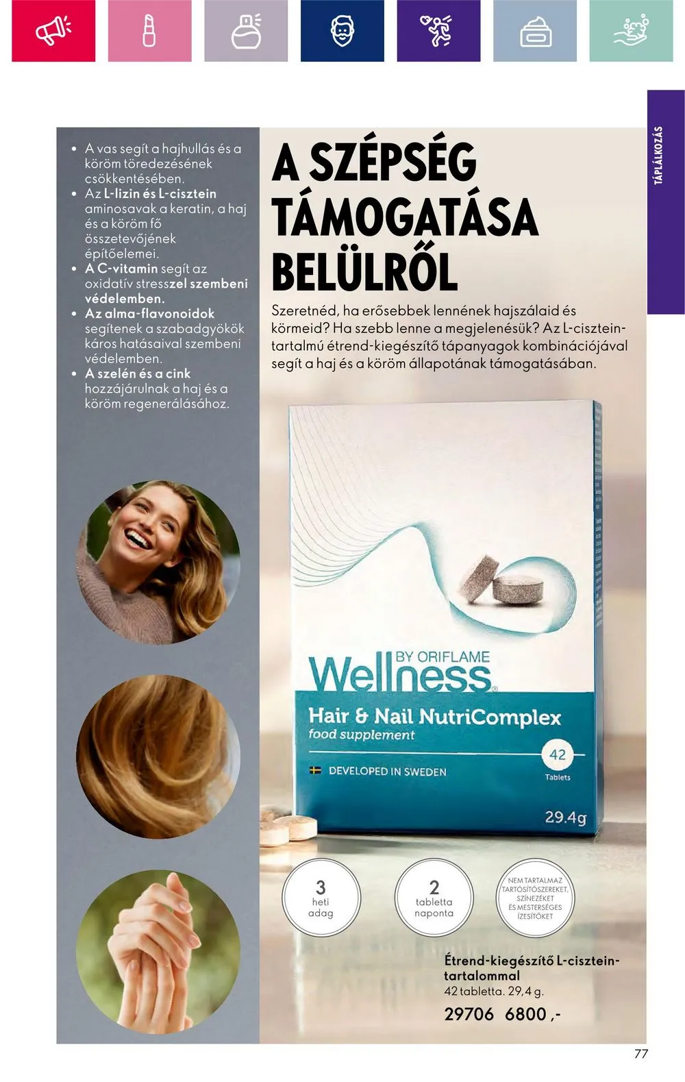 Oriflame akciós újság 11.15–12.05 – 77. oldal