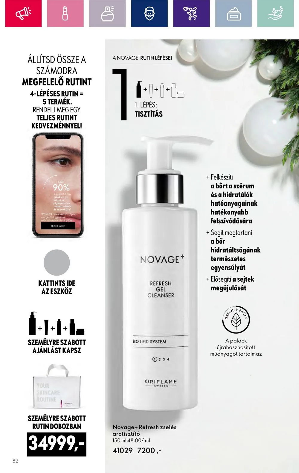 Oriflame akciós újság 11.15–12.05 – 82. oldal