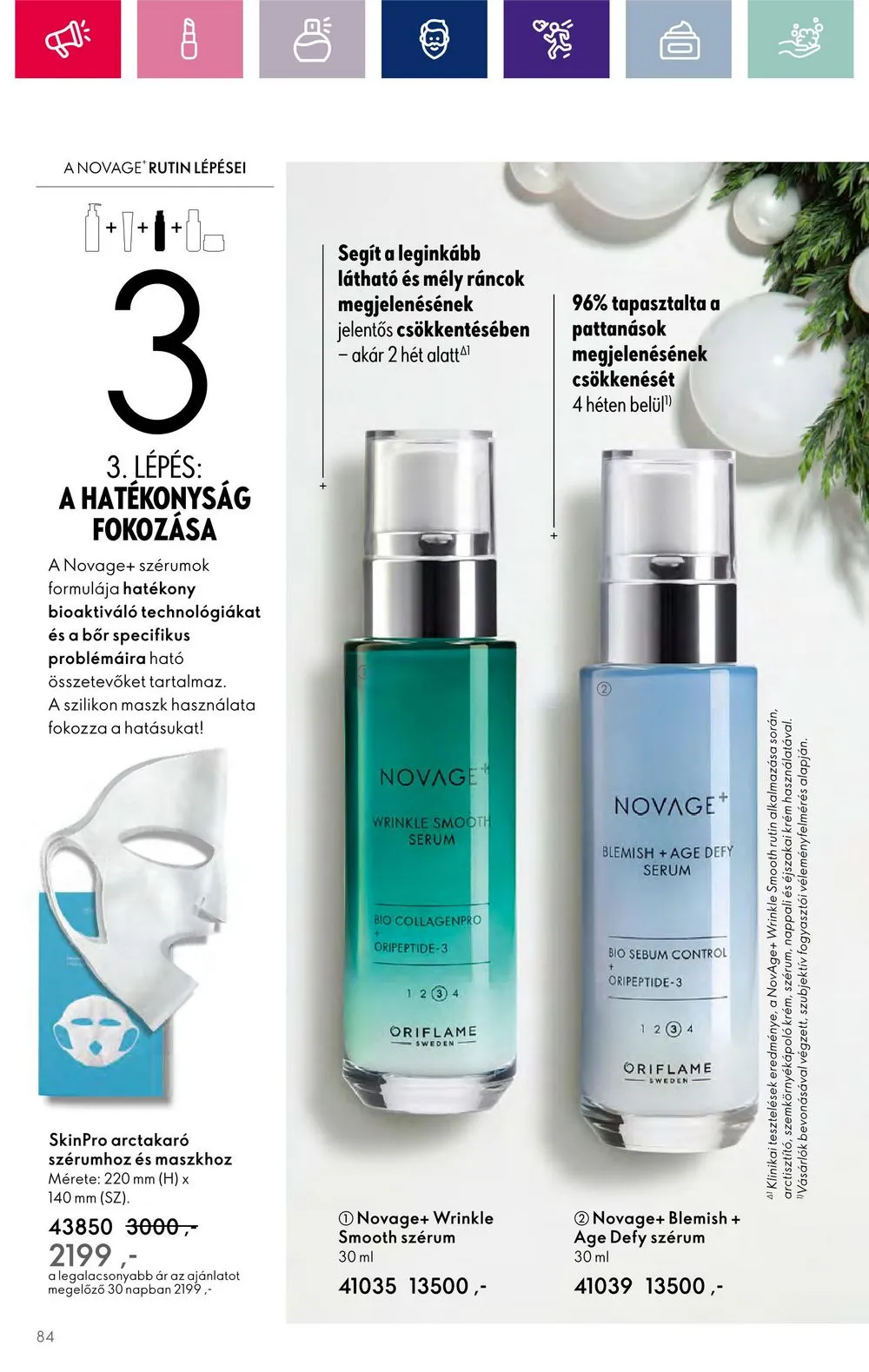 Oriflame akciós újság 11.15–12.05 – 84. oldal