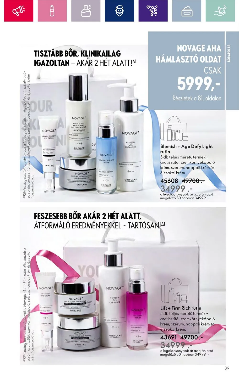 Oriflame akciós újság 11.15–12.05 – 89. oldal