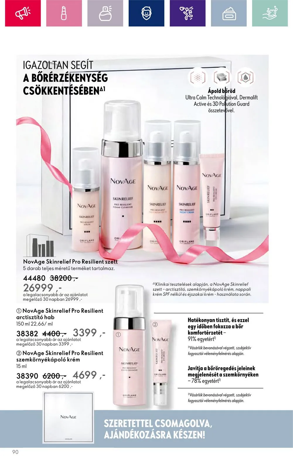 Oriflame akciós újság 11.15–12.05 – 90. oldal