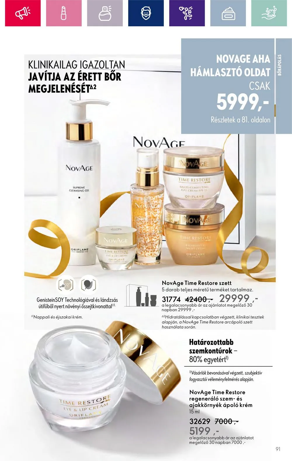 Oriflame akciós újság 11.15–12.05 – 91. oldal
