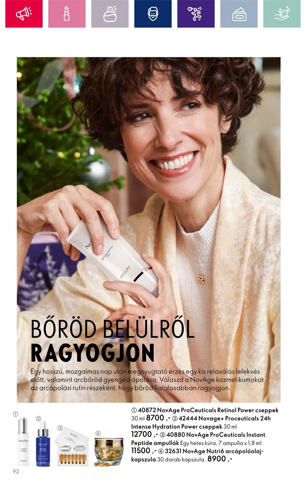 Oriflame akciós újság 11.15–12.05 – 92. oldal