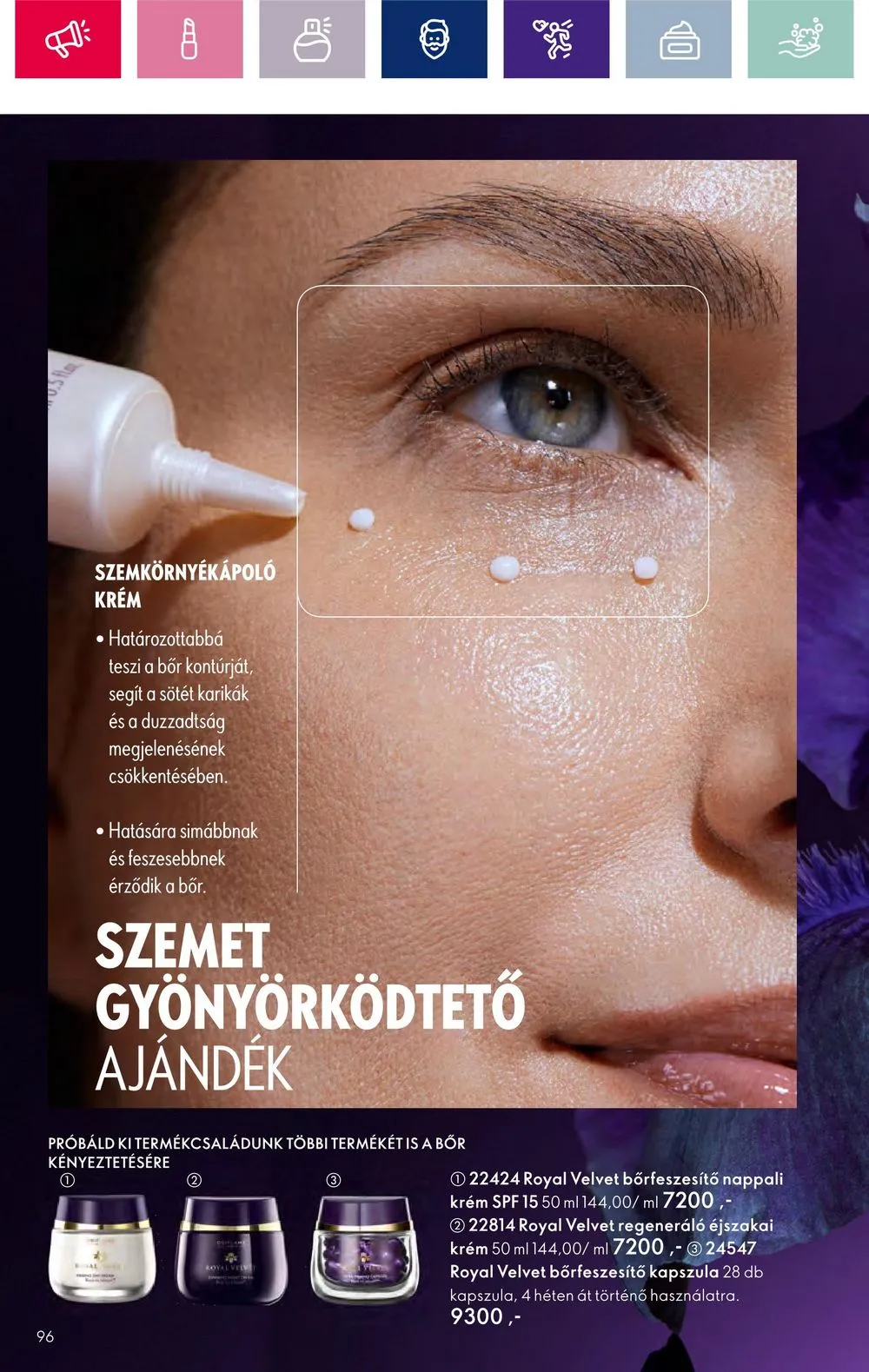 Oriflame akciós újság 11.15–12.05 – 96. oldal