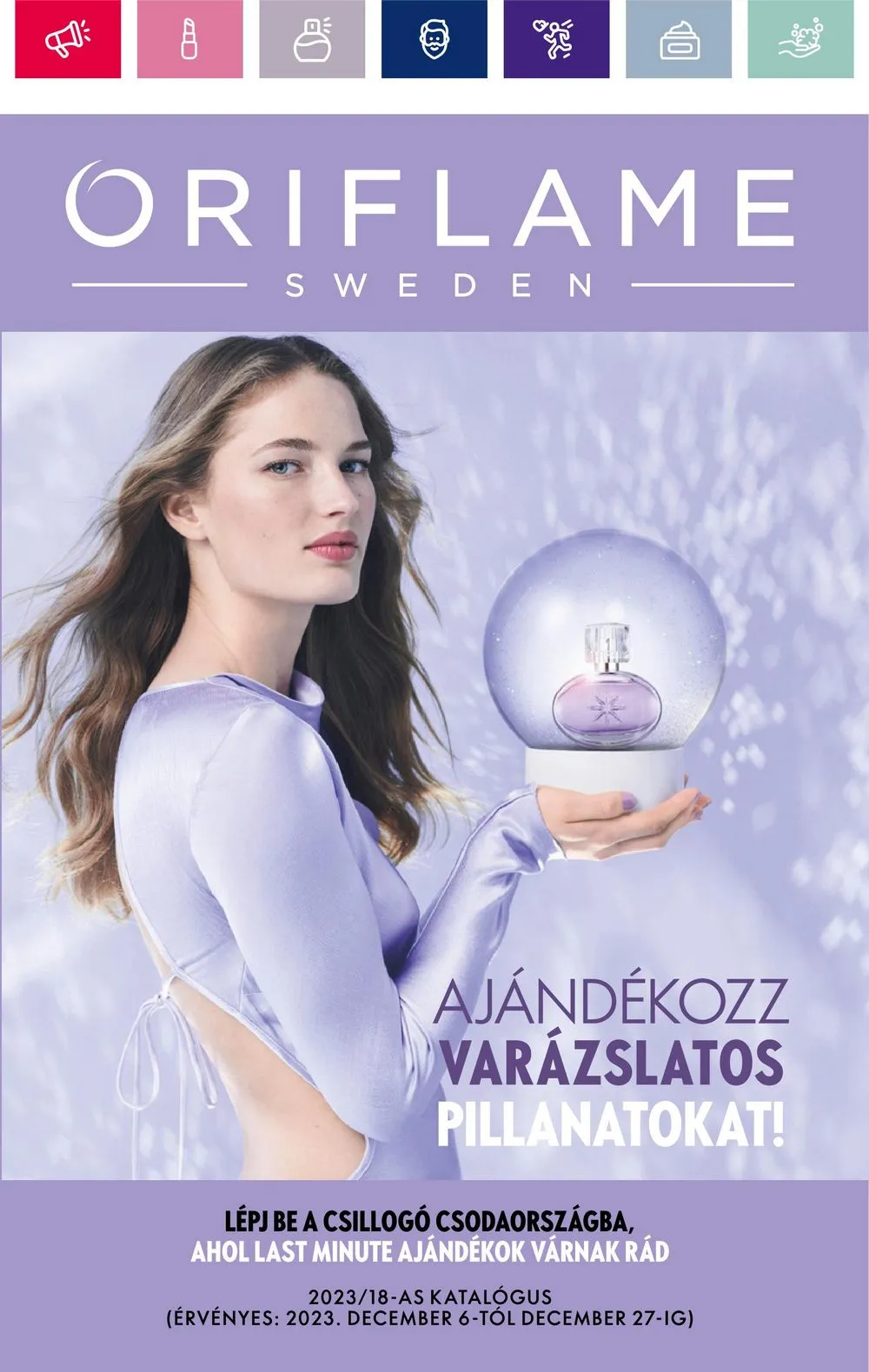 Oriflame akciós újság 12.06–12.27