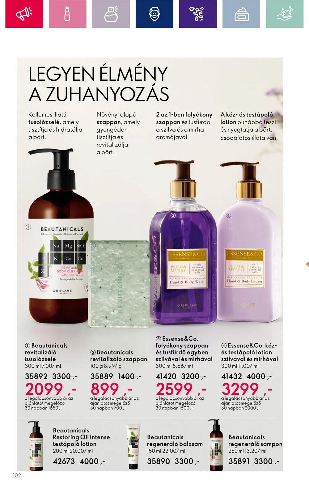 Oriflame akciós újság 12.06–12.27 – 102. oldal
