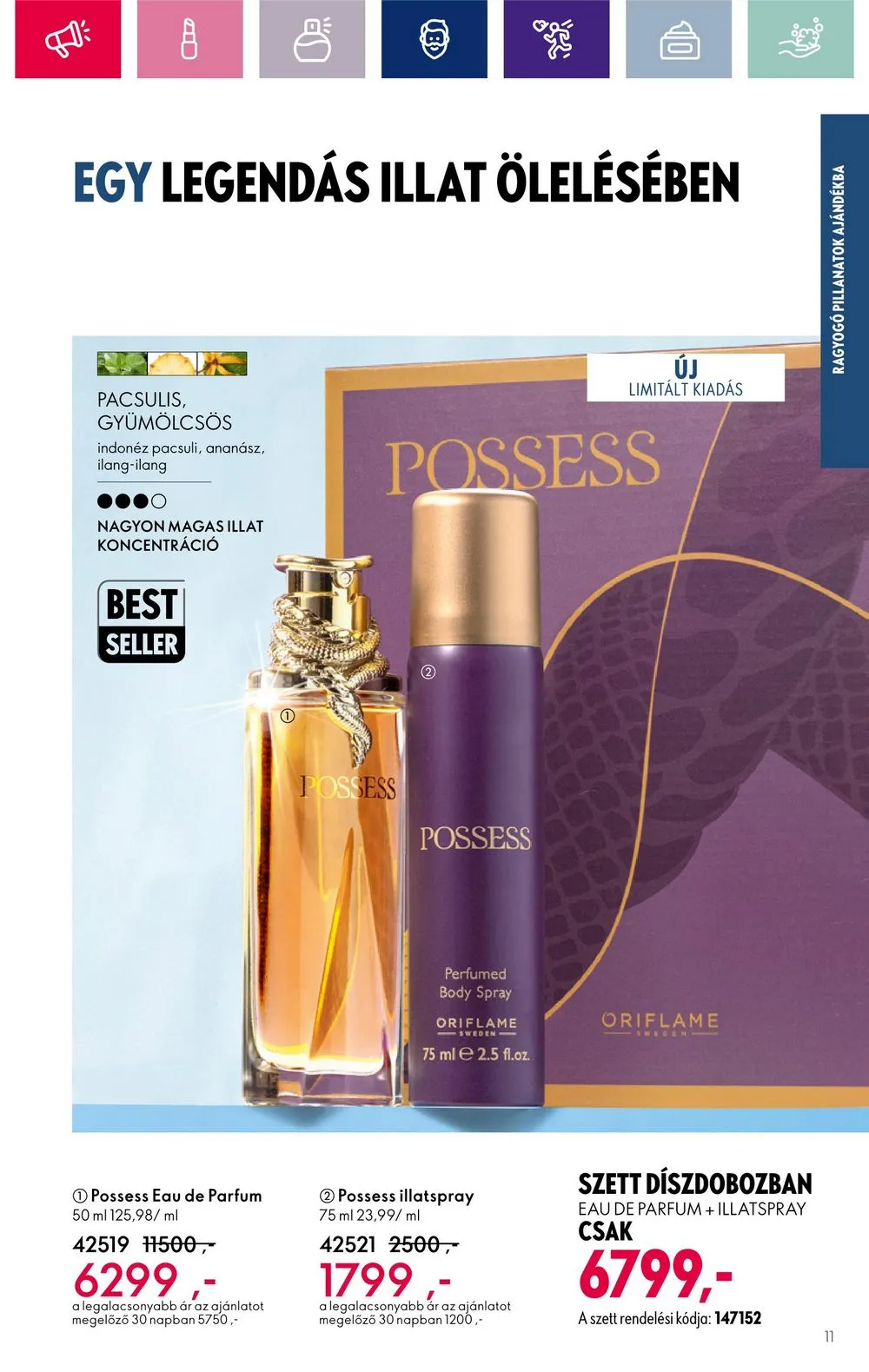 Oriflame akciós újság 12.06–12.27 – 11. oldal