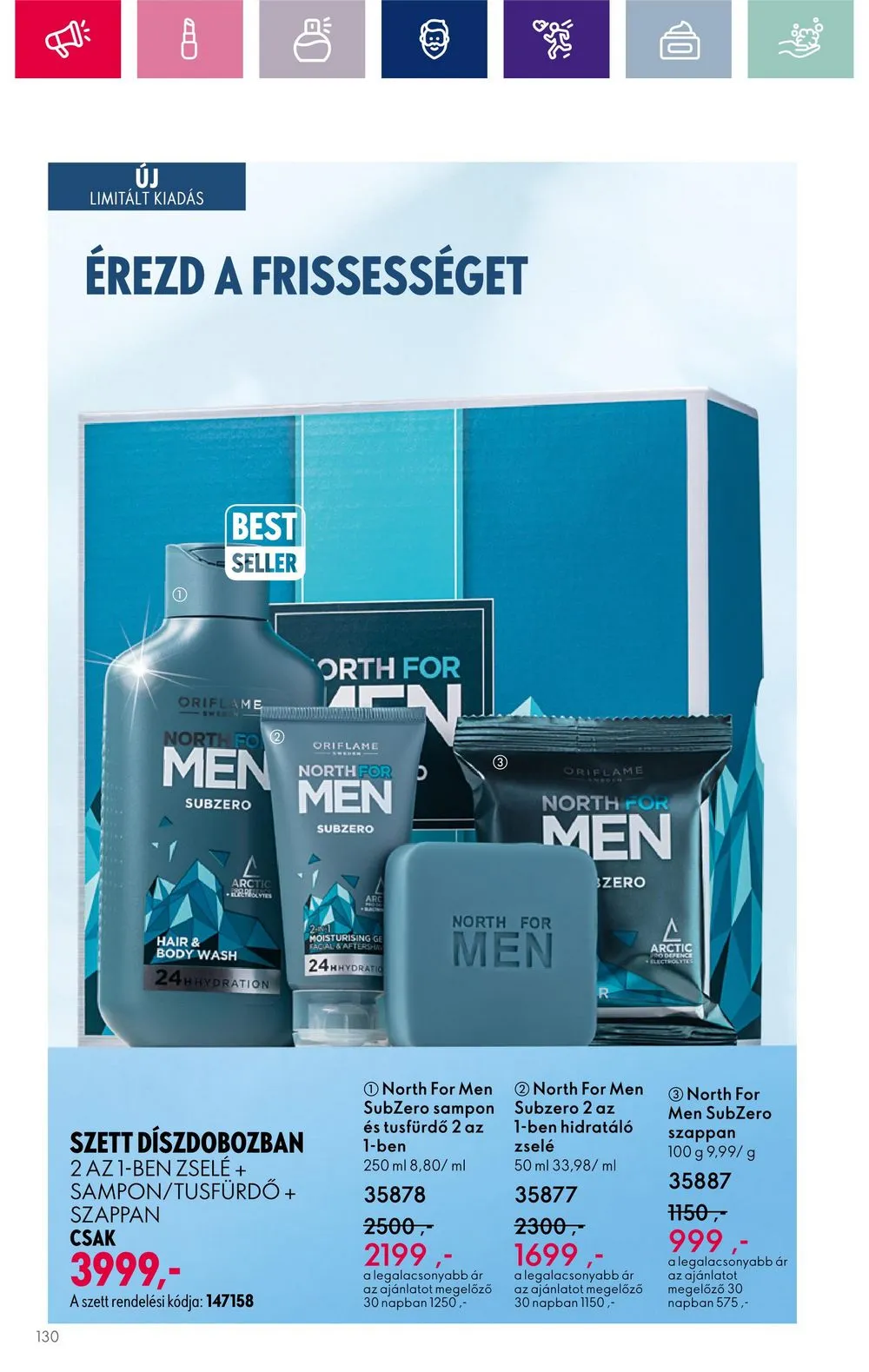 Oriflame akciós újság 12.06–12.27 – 130. oldal