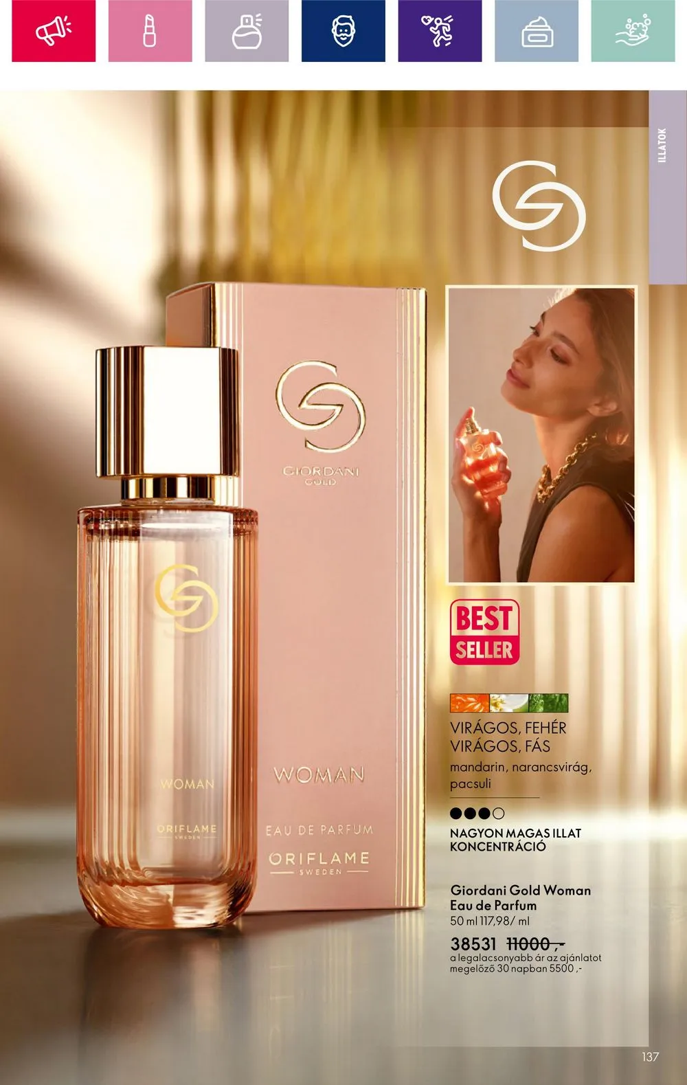 Oriflame akciós újság 12.06–12.27 – 137. oldal