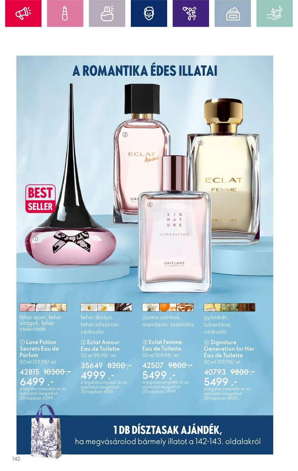 Oriflame akciós újság 12.06–12.27 – 142. oldal
