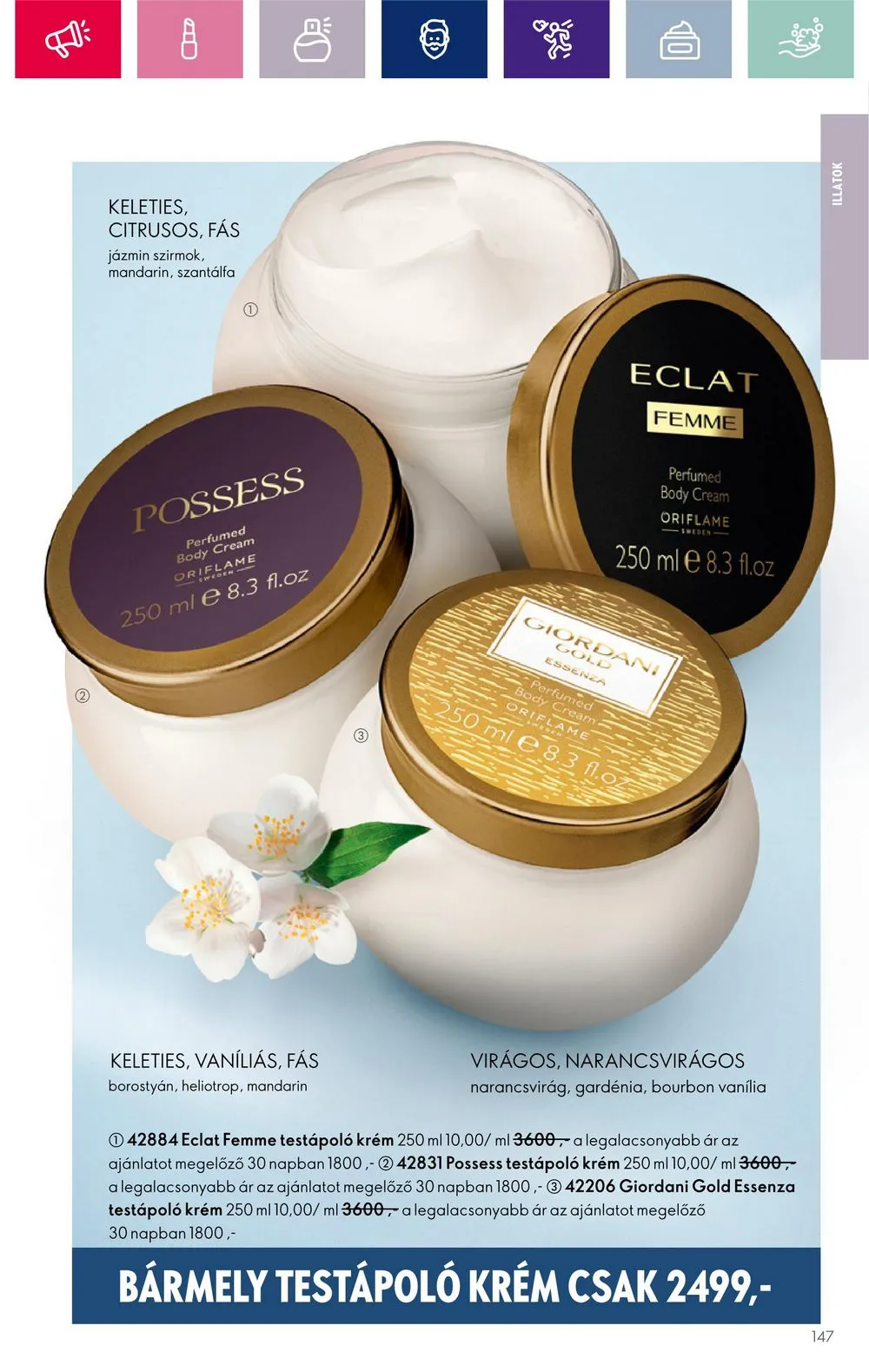 Oriflame akciós újság 12.06–12.27 – 147. oldal