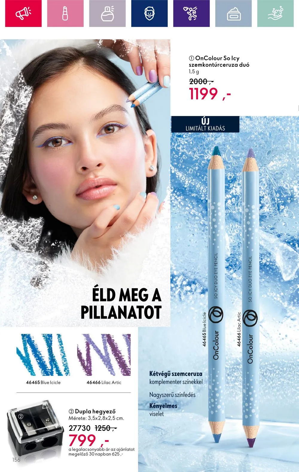 Oriflame akciós újság 12.06–12.27 – 156. oldal