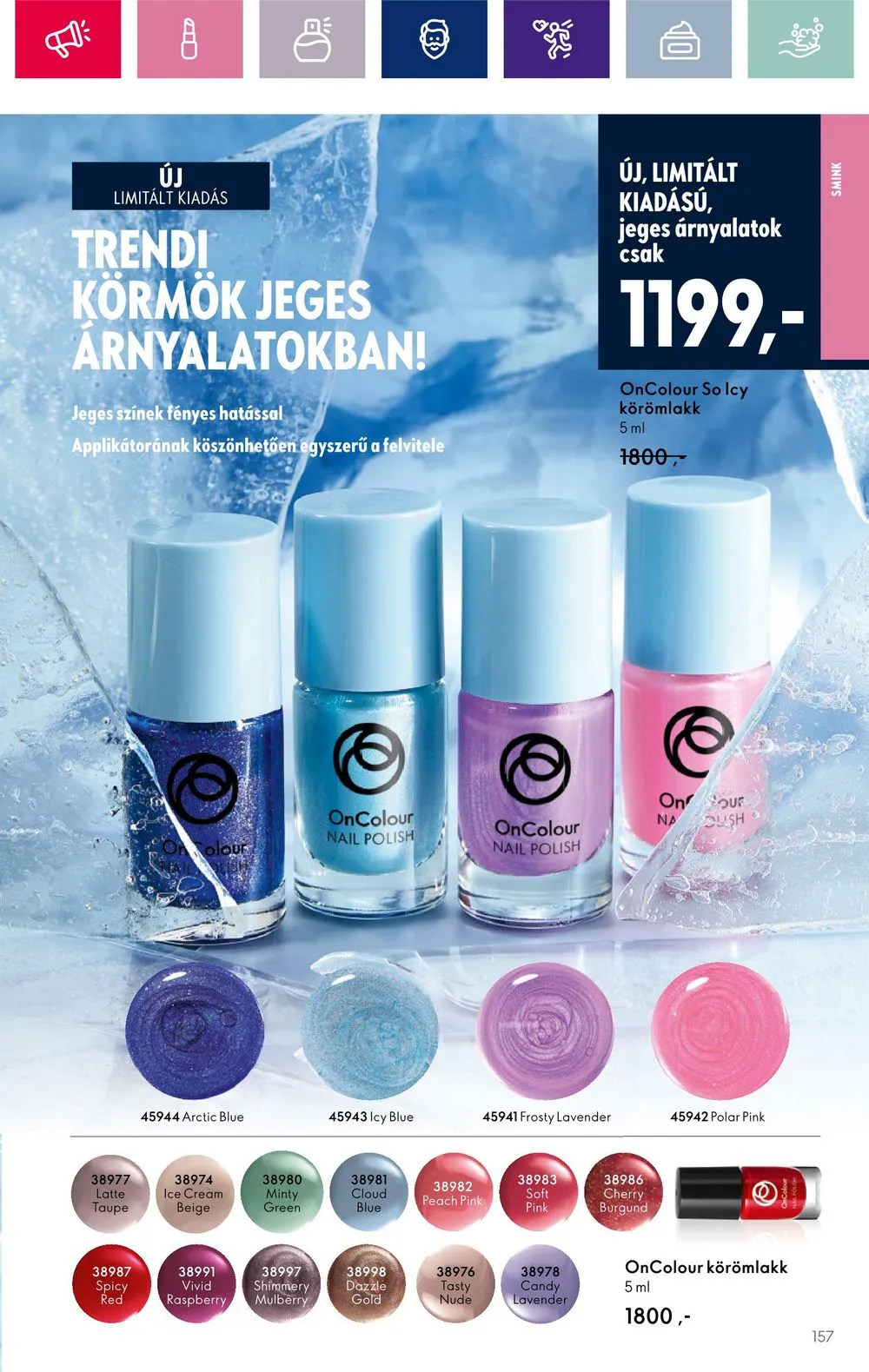 Oriflame akciós újság 12.06–12.27 – 157. oldal