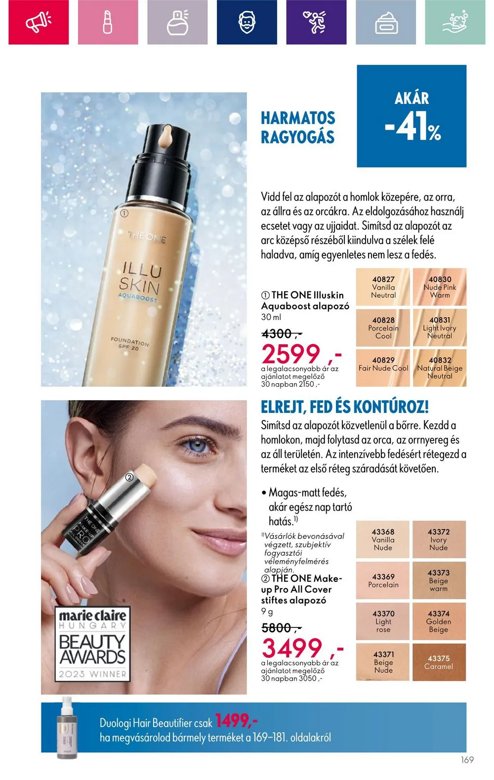 Oriflame akciós újság 12.06–12.27 – 169. oldal