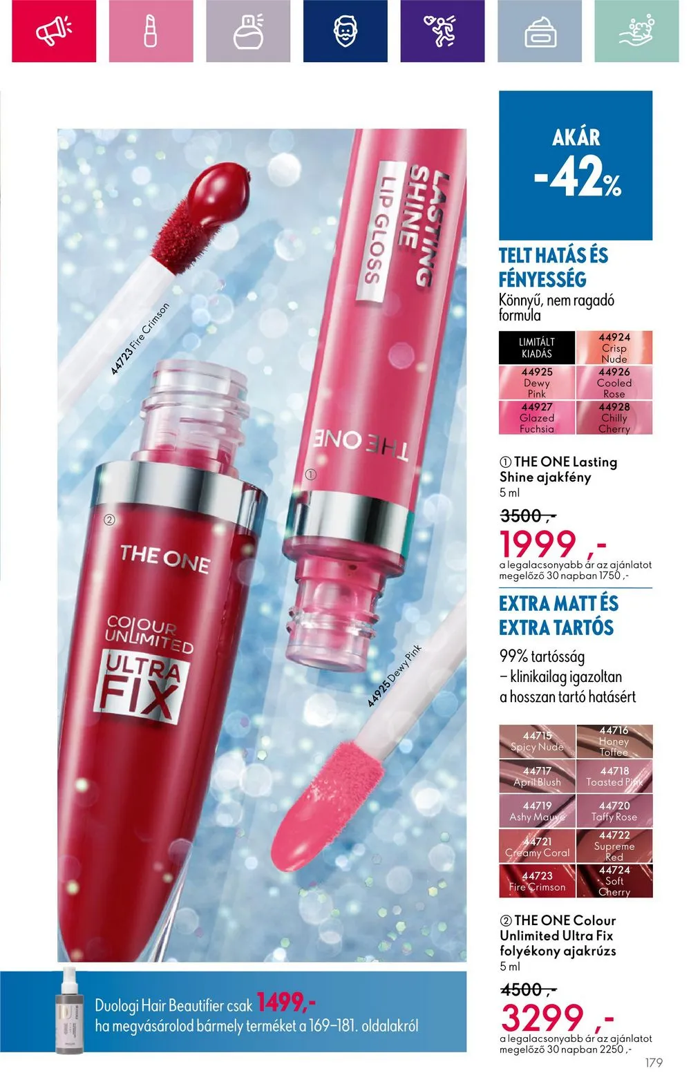 Oriflame akciós újság 12.06–12.27 – 179. oldal