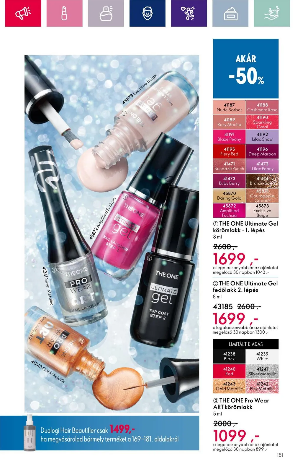 Oriflame akciós újság 12.06–12.27 – 181. oldal