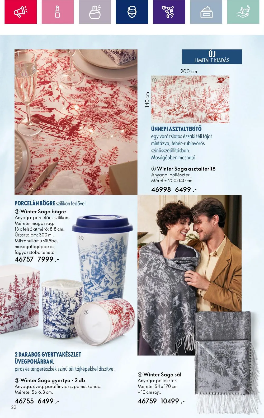 Oriflame akciós újság 12.06–12.27 – 22. oldal