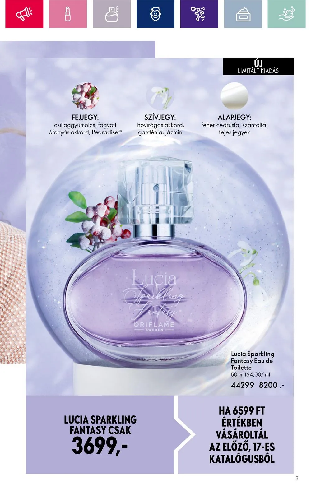Oriflame akciós újság 12.06–12.27 – 3. oldal