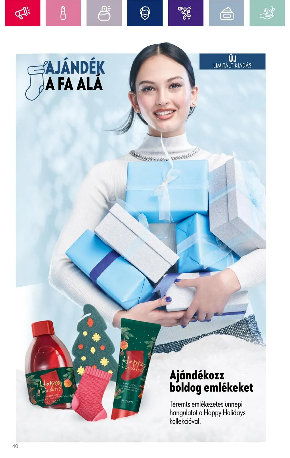 Oriflame akciós újság 12.06–12.27 – 40. oldal