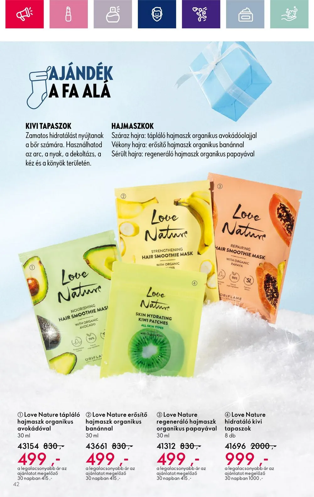 Oriflame akciós újság 12.06–12.27 – 42. oldal