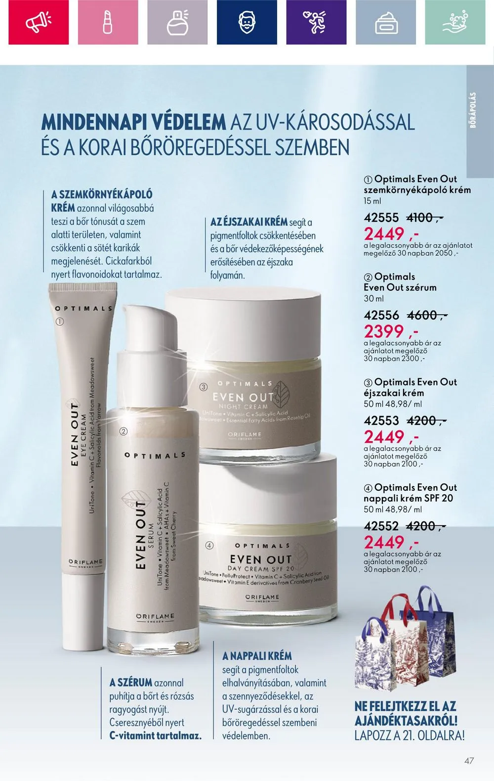 Oriflame akciós újság 12.06–12.27 – 47. oldal
