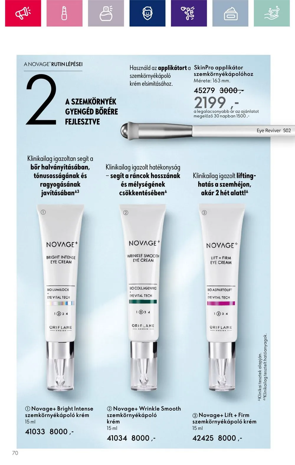 Oriflame akciós újság 12.06–12.27 – 70. oldal