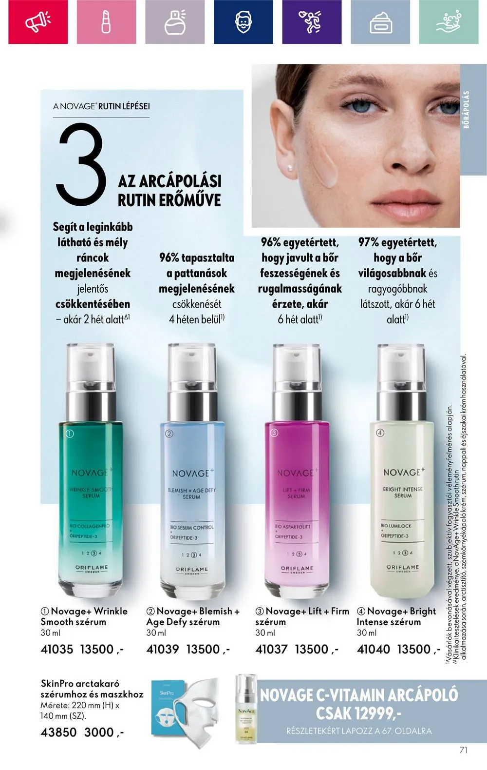 Oriflame akciós újság 12.06–12.27 – 71. oldal
