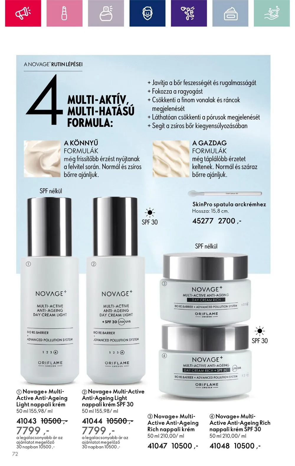 Oriflame akciós újság 12.06–12.27 – 72. oldal