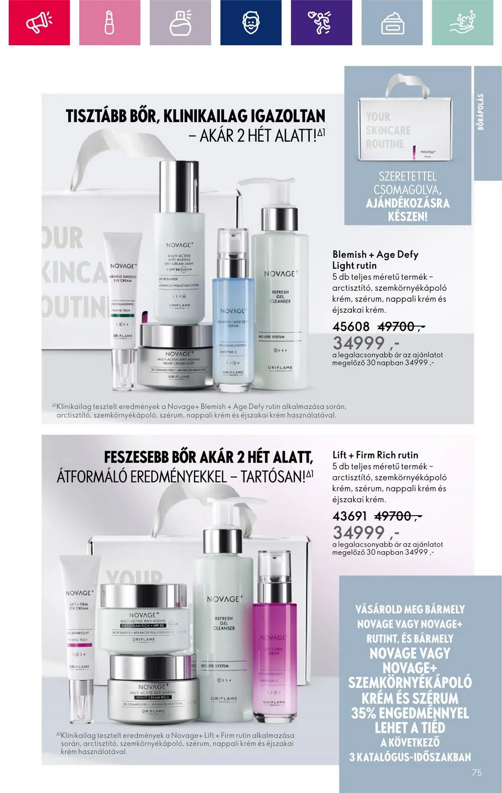 Oriflame akciós újság 12.06–12.27 – 75. oldal