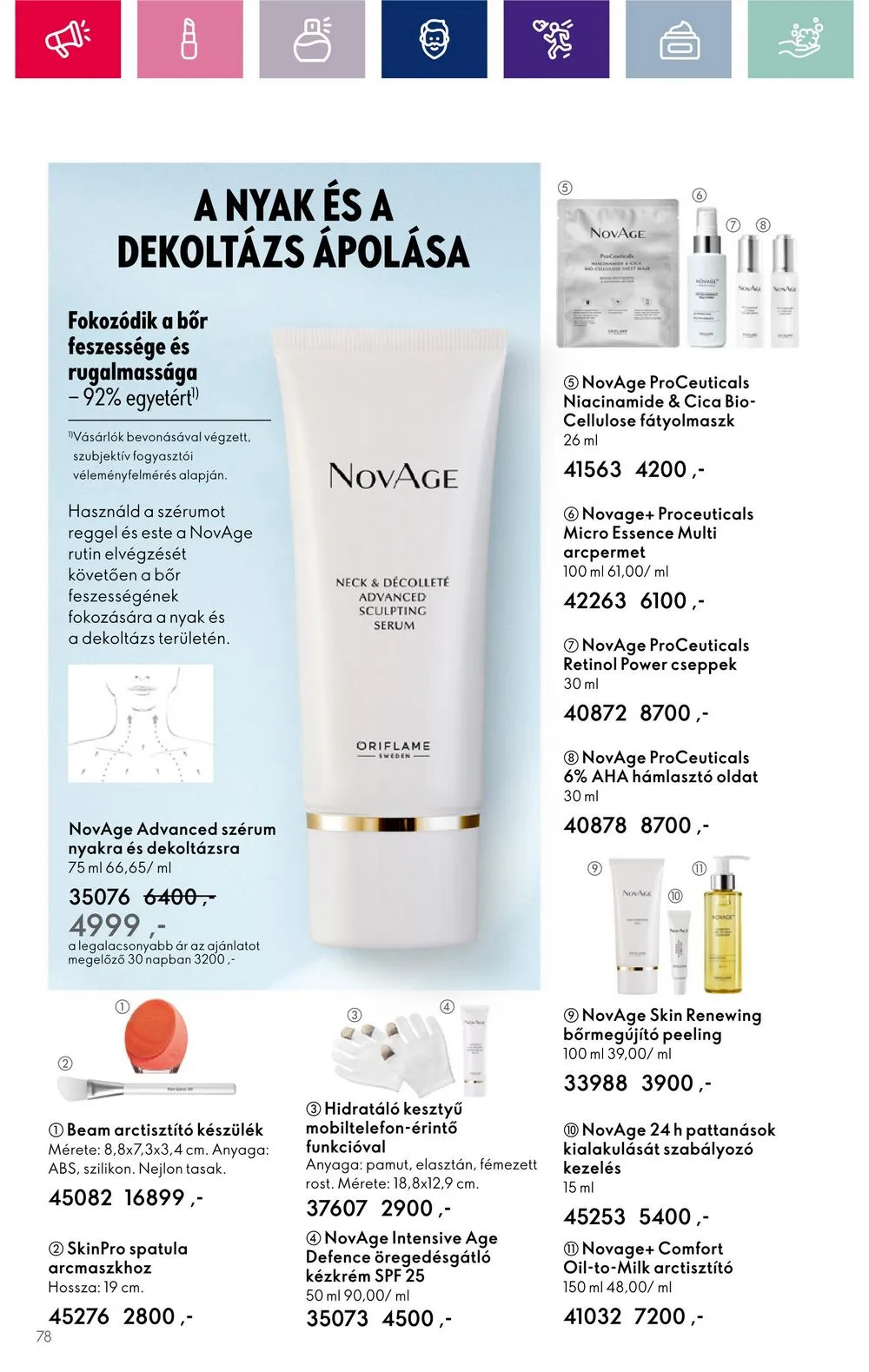 Oriflame akciós újság 12.06–12.27 – 78. oldal