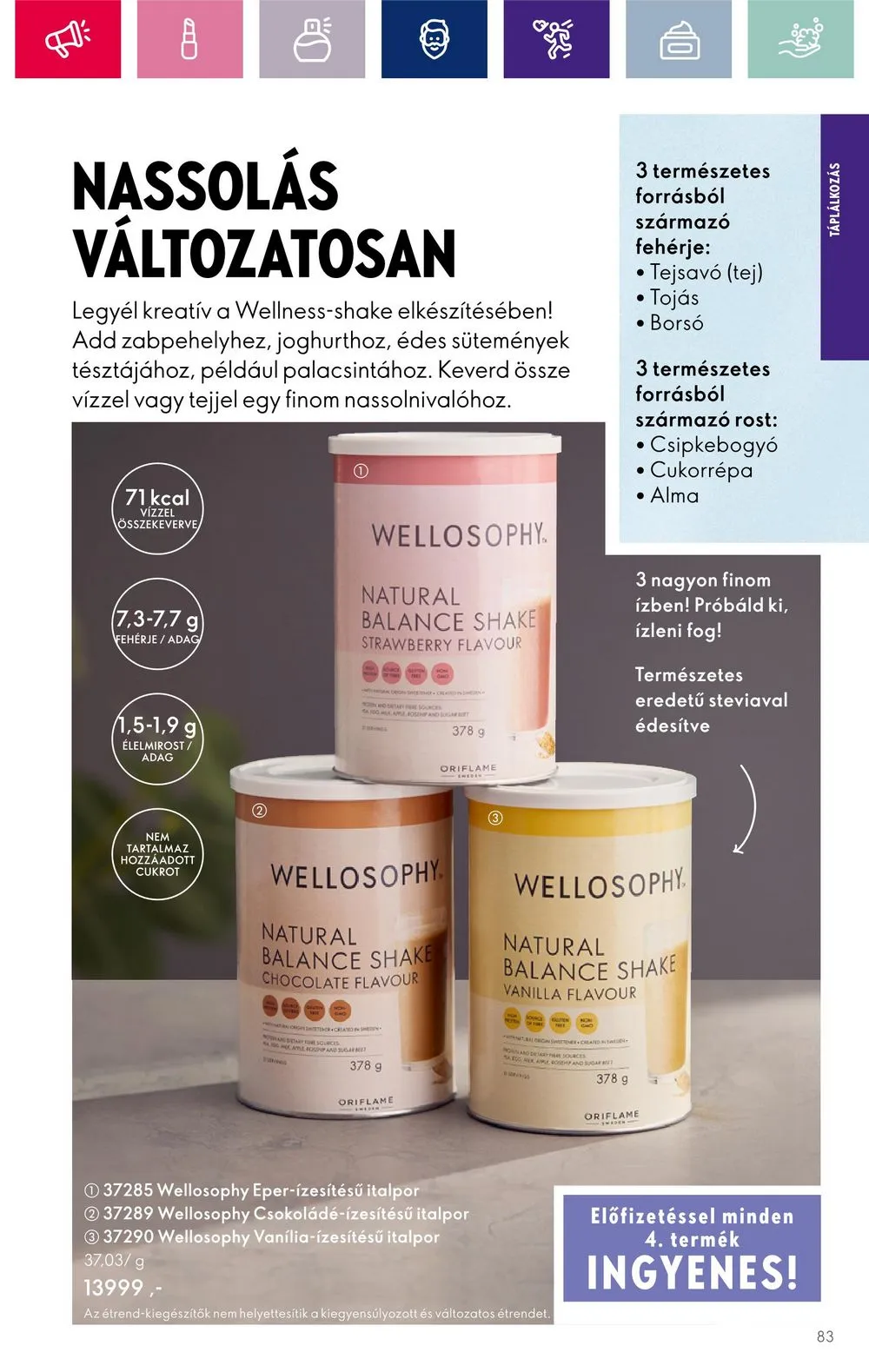 Oriflame akciós újság 12.06–12.27 – 83. oldal