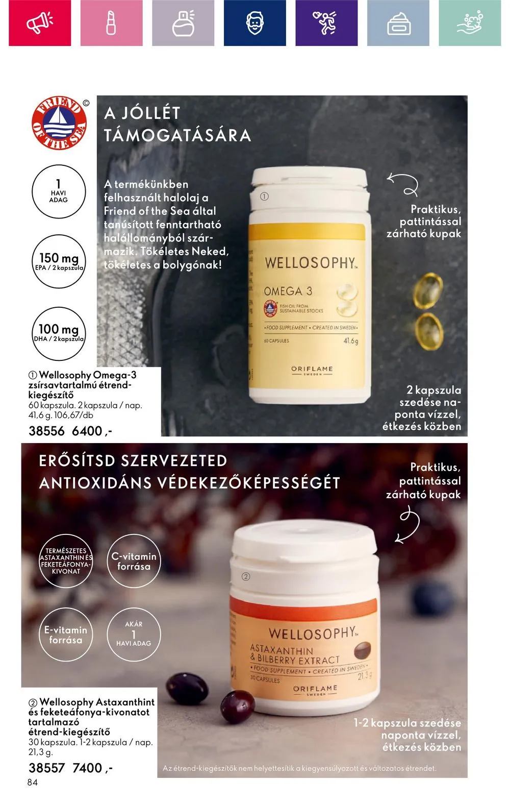Oriflame akciós újság 12.06–12.27 – 84. oldal