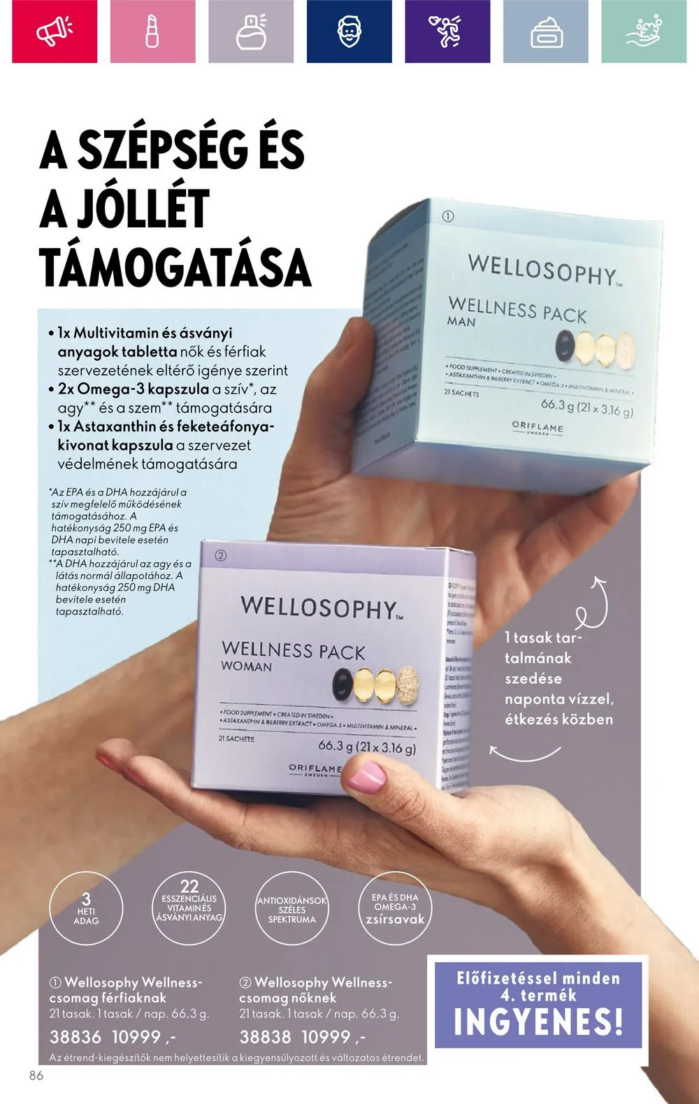 Oriflame akciós újság 12.06–12.27 – 86. oldal