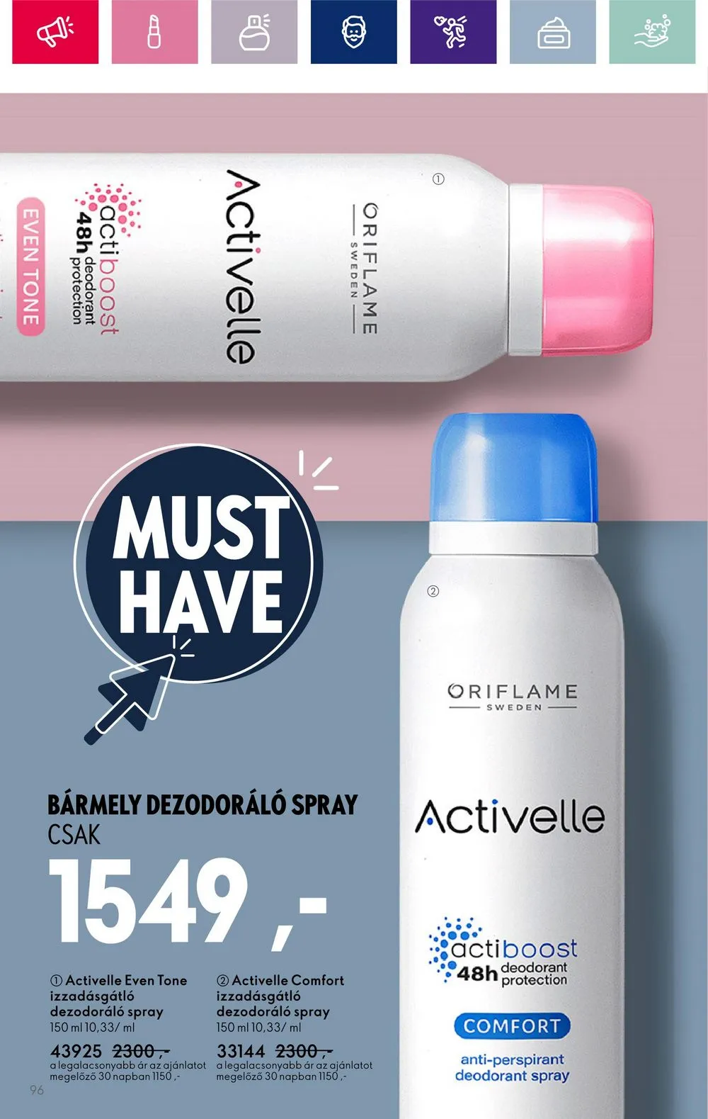 Oriflame akciós újság 12.06–12.27 – 96. oldal