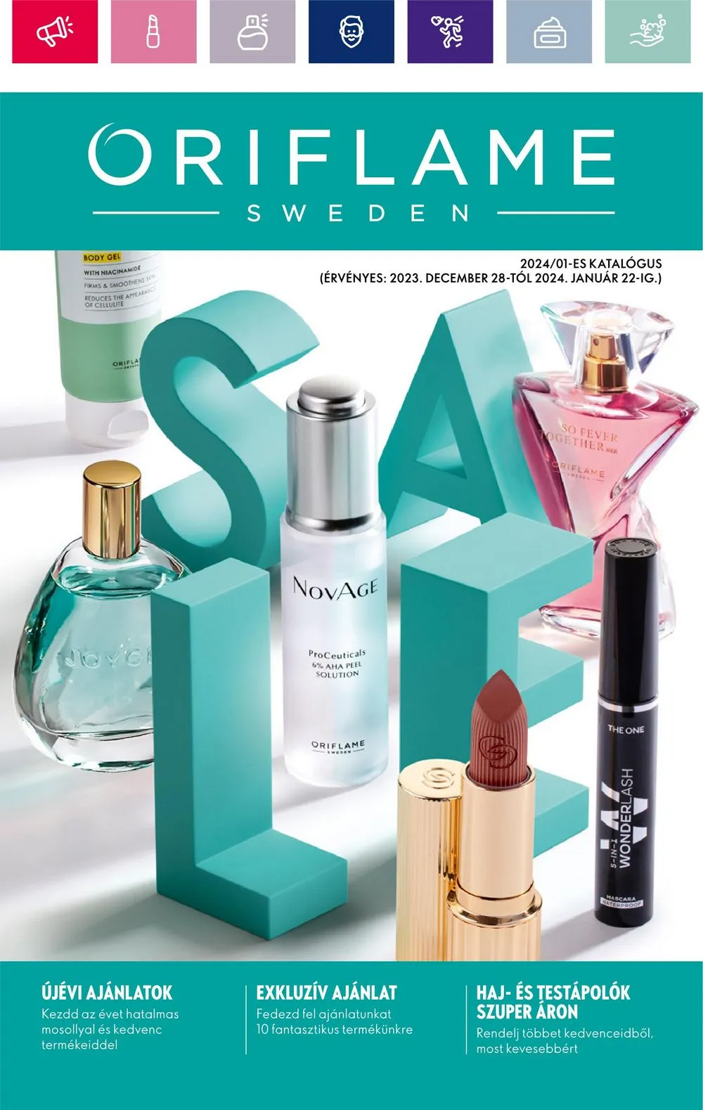 Oriflame akciós újság 12.28–01.22