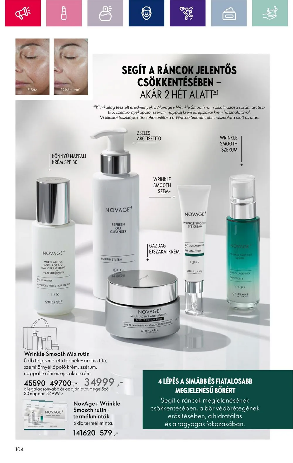 Oriflame akciós újság 12.28–01.22 – 104. oldal