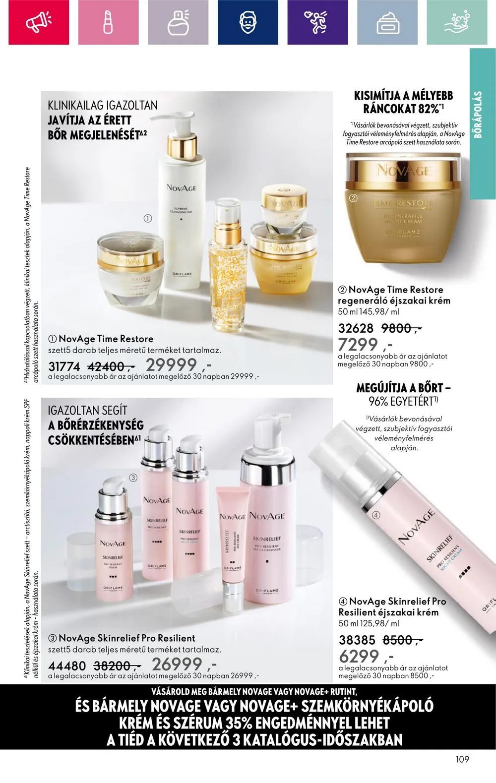 Oriflame akciós újság 12.28–01.22 – 109. oldal