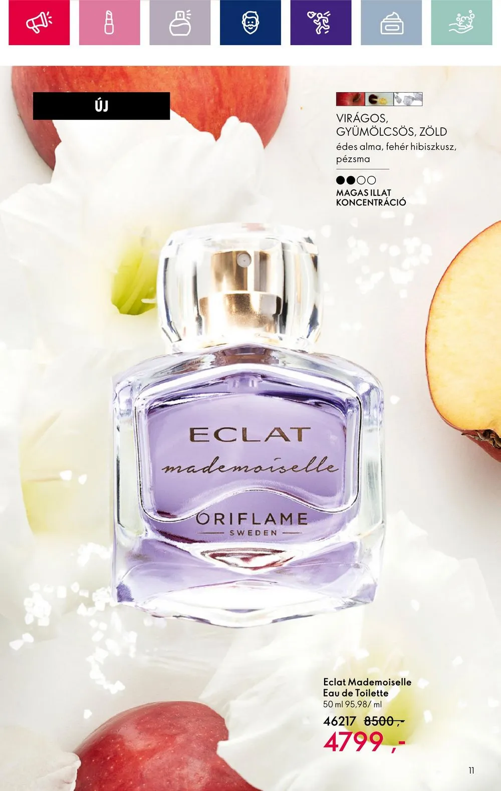 Oriflame akciós újság 12.28–01.22 – 11. oldal