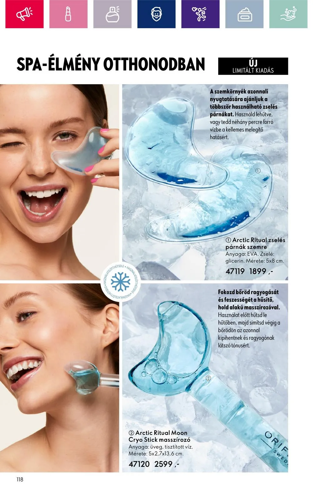 Oriflame akciós újság 12.28–01.22 – 118. oldal