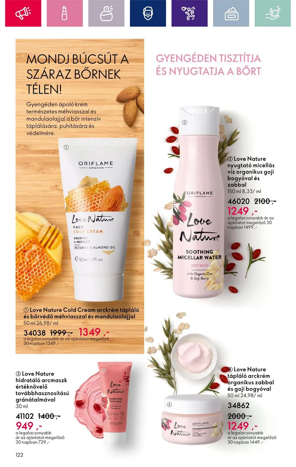 Oriflame akciós újság 12.28–01.22 – 122. oldal