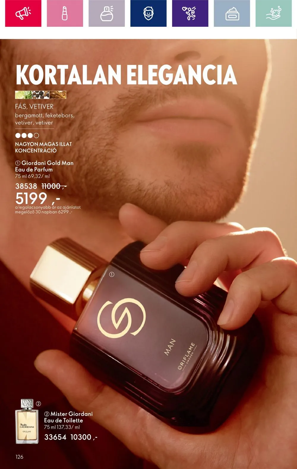 Oriflame akciós újság 12.28–01.22 – 126. oldal